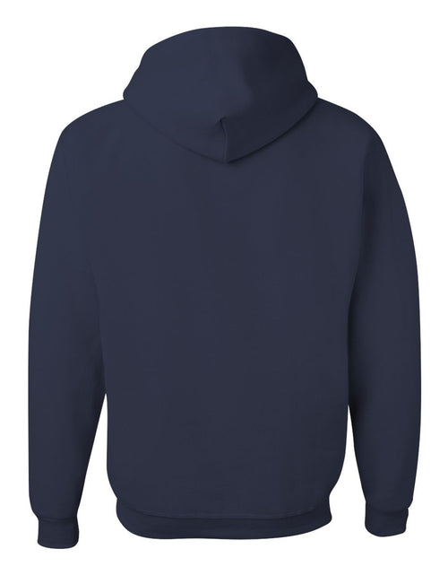 Load image into Gallery viewer, Navy Jerzees NuBlend® Hooded Sweatshirt
